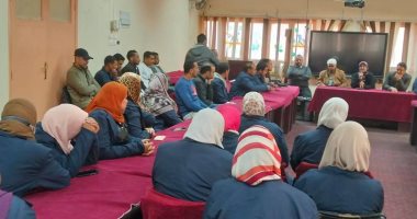 جانب من دورة ريادة الأعمال بسوهاج