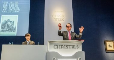 لوحة مطبوعة لرامبرانت بيعت بـ4.1 مليون دولار فى مزاد لندن