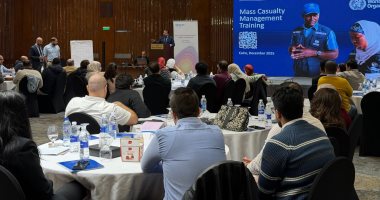 منظمة الصحة العالمية تطلق برنامجا تدريبيا فى مصر لعلاج الإصابات الجماعية