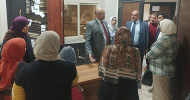 محافظ القليوبية يجرى جولة مفاجئة لمتابعة سير العمل داخل مجلس شبين القناطر