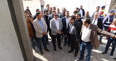 محافظ المنوفية يتفقد أعمال التجهيزات النهائية بوحدة طب الأسرة برملة الإنجب