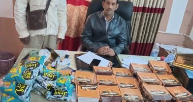 تموين قنا يضبط حلوى منتهية الصلاحية داخل مركز نقادة