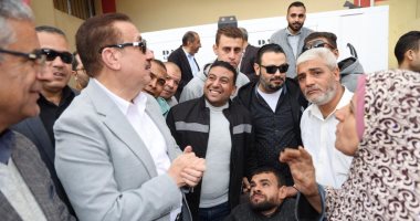 محافظ المنوفية يطلق إشارة بدء التشغيل التجريبى لمشروع صرف صحي كفر قورص