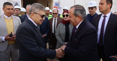 الفريق أسامة ربيع واللواء محب حبشى يتفقدان أعمال ترميم وتدعيم مبنى القبة