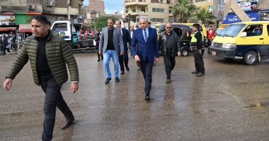 محافظ الغربية يتابع رفع مياه الأمطار 