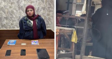 ضبط سيدة تحشد لمرشح بمحيط لجان أوسيم