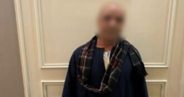 المتهم عقب القبض عليه