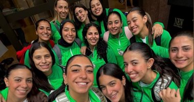 فريق سيدات الكرة الطائرة بنادي الزمالك 