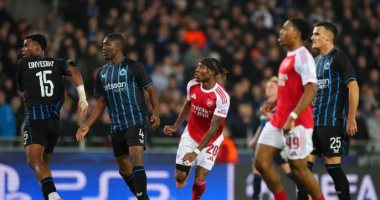 في الكورة : كلوب بروج ضد أرسنال.. مادويكى يضع الجانرز فى المقدمة بالشوط الأول