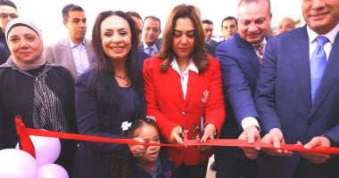 وزيرتا التضامن والتنمية تفتتحان  المجمع الخدمي بمساكن روضة السودان