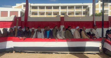 طوابير من الناخبين أمام اللجان الانتخابية بمحافظة الفيوم