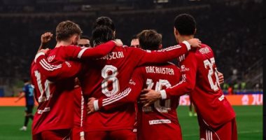 لاعبو ليفربول في مباراة إنتر ميلان