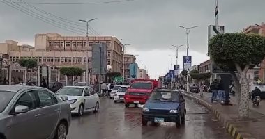 هطول أمطار بكفر الشيخ وتوقف حركة الملاحة البحرية.. فيديو