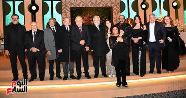 من حفل زفاف ابنة محمد هنيدى