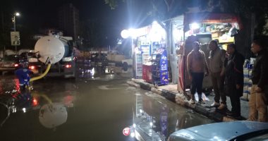 مياه القناة: رفع تجمعات مياه الأمطار بالإسماعيلية