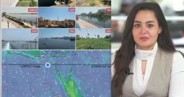 الزميلة نهال رأفت مذيعة اليوم السابع 