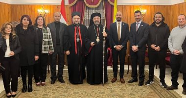 بطريرك الأقباط الكاثوليك فى مصر يستقبل وفد اللجنة الأسقفية للعدالة والسلام