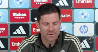 ألونسو يعلن جاهزية مبابي لقيادة هجوم ريال مدريد أمام ألافيس