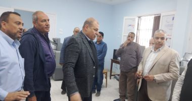 وكيل تعليم قنا يتابع أعمال الصيانة للمطبعة السرية قبل الامتحانات