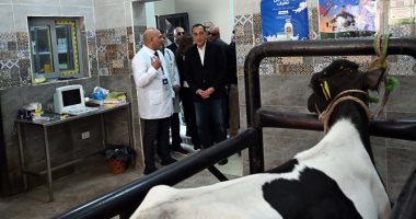 رئيس الوزراء يتفقد الوحدة البيطرية 