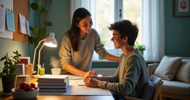 6 جمل لتشجيع طفلك وقت الميدتيرم.. ركز على الجهد وليس النتيجة