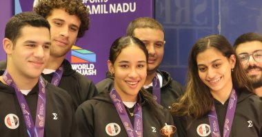 منتخب مصر يحقق برونزية بطولة كأس العالم للفرق المختلطة للاسكواش