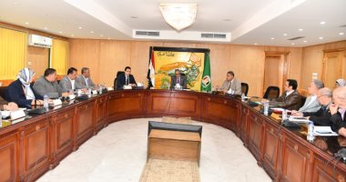 محافظ الفيوم يناقش مقترح الخطة الاستثمارية للعام المالى 2026/2027