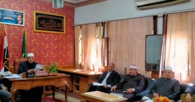 أزهر القليوبية يعقد اجتماعا لمتابعة استعدادات امتحانات نصف العام الدراسى