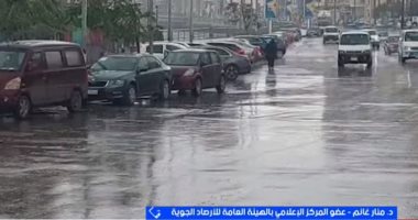 الأرصاد: استمرار سقوط الأمطار حتى غد وتوقعات بشبورة كثيفة نهاية الأسبوع