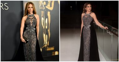 أنغام بنفس فستان جنيفر لوبيز بتوقيع زهير مراد.. غيرت إيه فى تصميمه؟