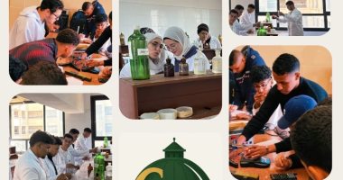 جامعة القاهرة الأهلية تواصل تنفيذ برامجها لطلابها داخل معامل كلية الهندسة بالشيخ زايد