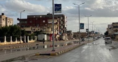أمطار على شمال سيناء