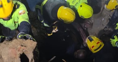 انهيار منزل بمنشأة ناصر 