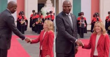 جورجيا ميلونى ورئيس موزمبيق