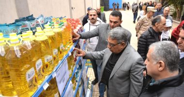 محافظ الدقهلية يتفقد سيارة منفذ جهاز مستقبل مصر للسلع الغذائية