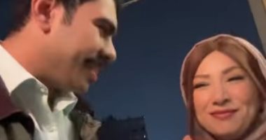 انتصار وأحمد رمزى من كواليس مسلسل فخر الدلتا