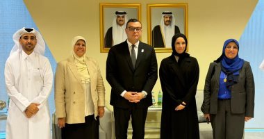 وزيرا الإسكان يستعرض مع وزيرة التنمية الاجتماعية بقطر التجارب العمرانية وفرص التعاون