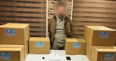 ضبط شخص يوزع سلع بمحيط لجان القصاصين