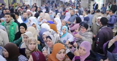 زحام شديد بكفر الشيخ أمام لجان انتخابات مجلس النواب.. فيديو