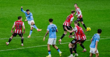 في الكورة : مانشستر سيتي يتأهل لنصف نهائي كأس الرابطة بثنائية أمام برينتفورد