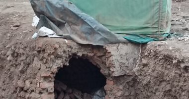 أهالى منوف يطالبون بسرعة إعادة بناء مسجد الملاح بعد انهيار ضريح المسجد