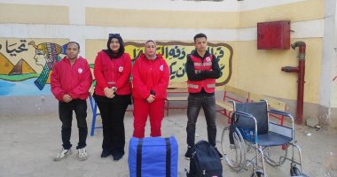 انتشار مكثف لفرق الهلال الأحمر بلجان الشرقية تحسبا لوقوع طوارئ