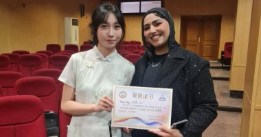 جامعة القناة تهنئ الطالبة روميدا راجى لفوزها بمسابقة الغناء باللغة الصينية