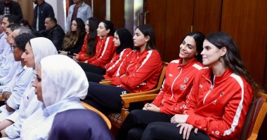 مجلس الأهلي يُكرم فريق السلة سيدات