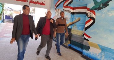 رئيس مدينة منوف يتفقد سير العملية الانتخابية داخل وخارج اللجان