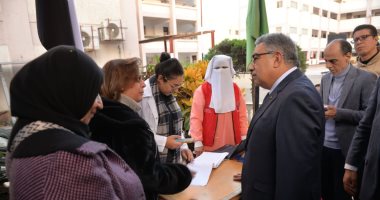 محافظ الدقهلية يتابع سير العملية الانتخابية في لجان مدينة المنصورة