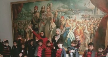 مركز محمود سعيد للمتاحف بالإسكندرية يستقبل طلاب المدارس 