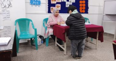 توافد الناخبين على لجان المطرية فى اليوم الثانى للتصويت بانتخابات النواب