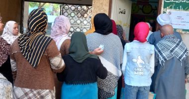 السيدات يتصدرن المشهد بجولة الإعادة بانتخابات مجلس النواب فى بنها 