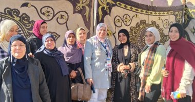 عضوات المجلس القومى بالشرقية يتفقد اللجان الانتخابية.. ويؤكد: مشاركة المرأة واجب وطنى